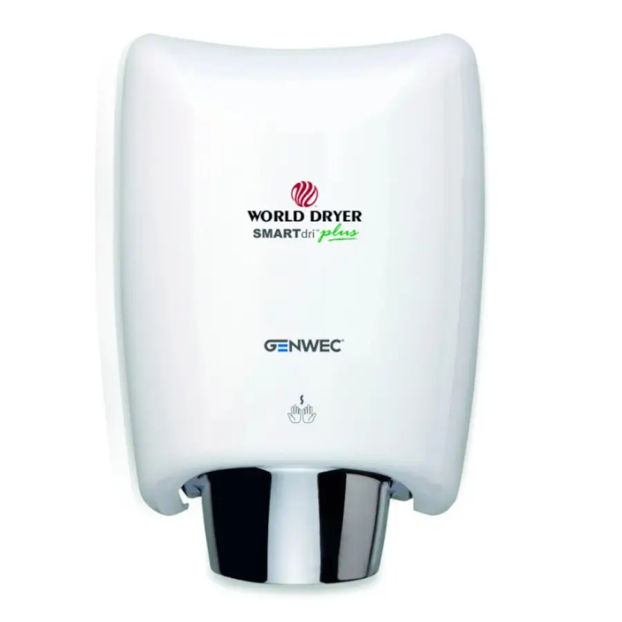 Håndtørker World Dryer SMARTdri Plus Hvit 