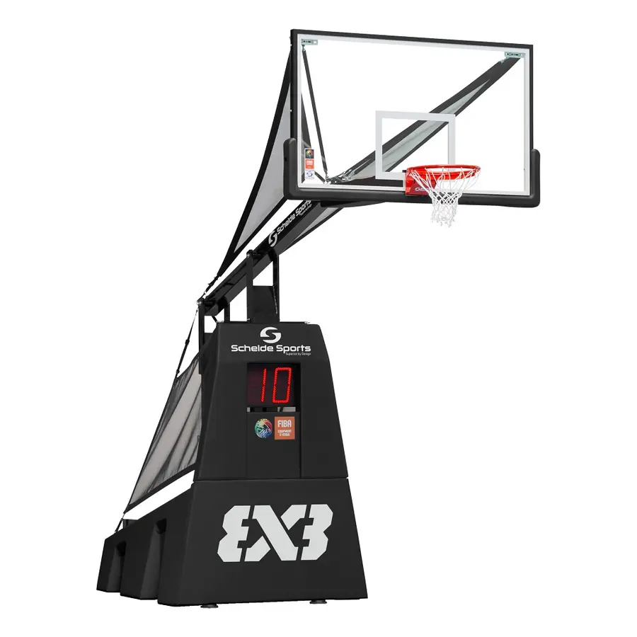 Basketballstativ SAM 3x3 FIBA-sertifisert | mobil 3x3-anlegg 