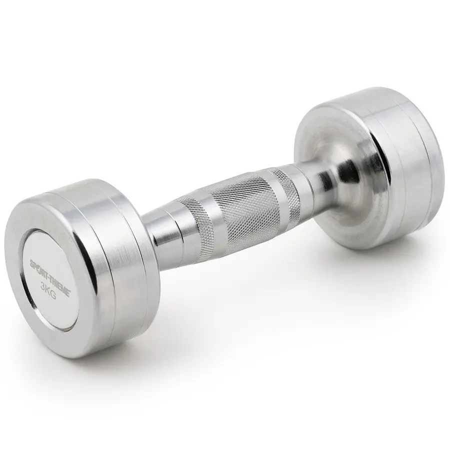 Manual Sport-Thieme Krom 3 kg 1 stk. dumbbell 