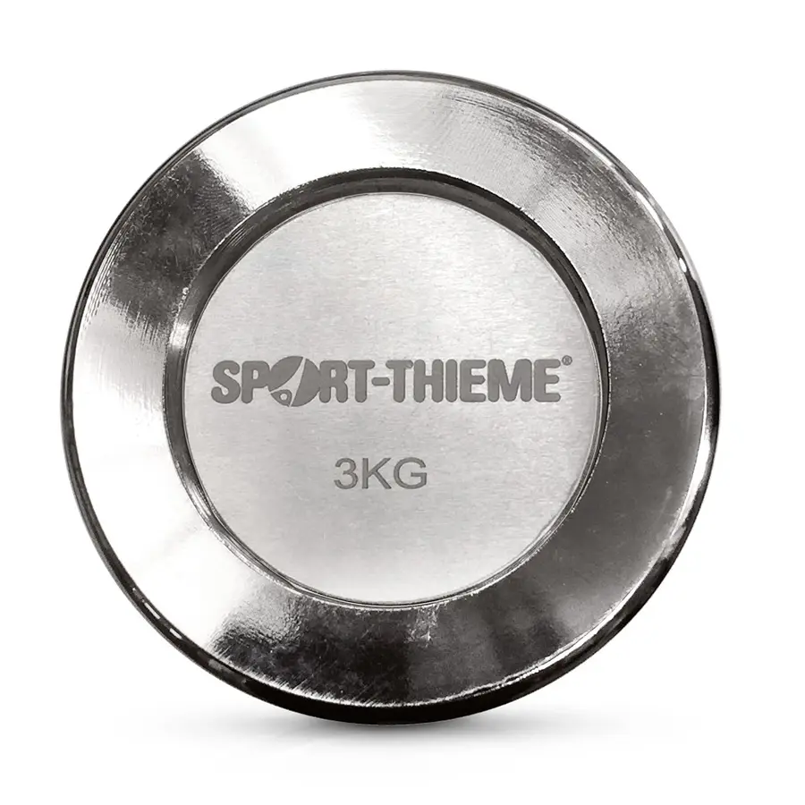 Manual Sport-Thieme Krom 3 kg 1 stk. dumbbell 