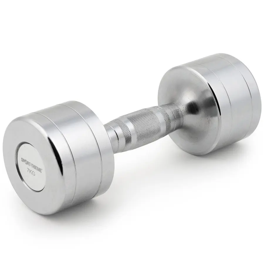 Manual Sport-Thieme Krom 7 kg 1 stk. dumbbell 