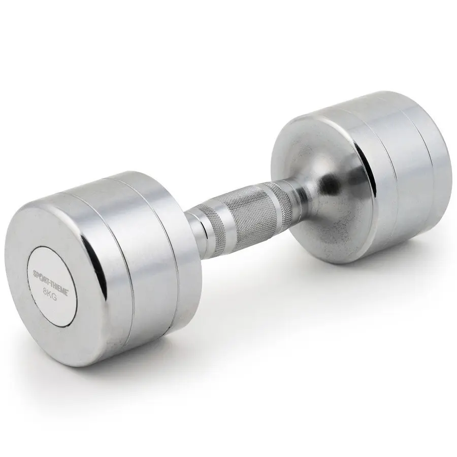 Manual Sport-Thieme Krom 8 kg 1 stk. dumbbell 
