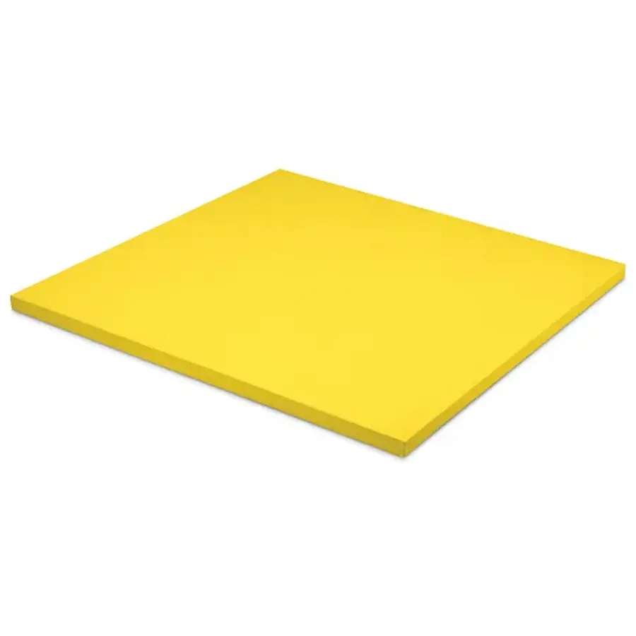 Judomatte - Konkurransematte | Gul 100 x 100 x 4 cm 