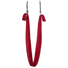 Aerial Yoga Hammock | M&#248;rk r&#248;d Luftyoga