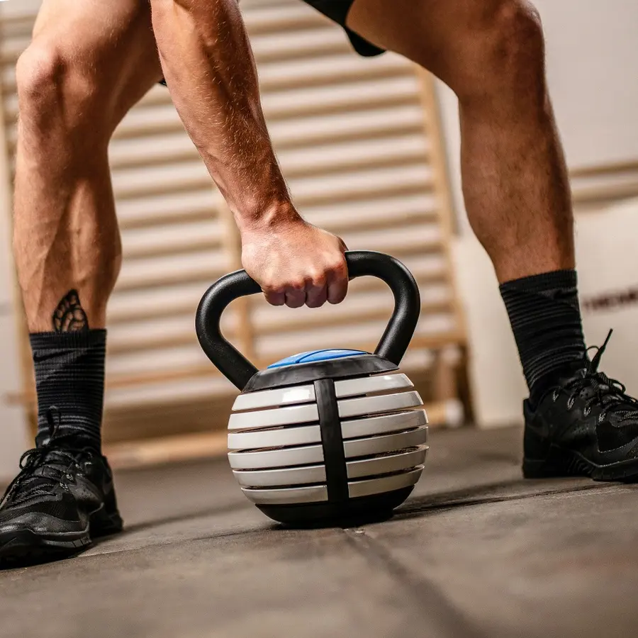 Kettlebell Vario Justerbar vekt 4 - 18 kg 