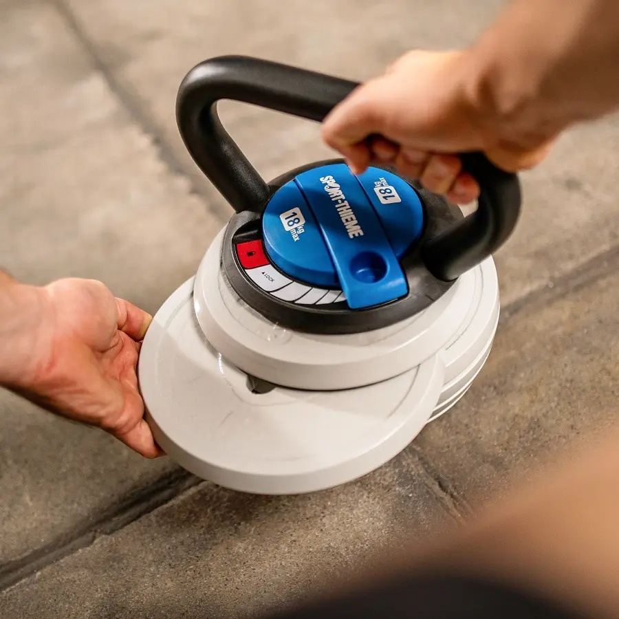 Kettlebell Vario Justerbar vekt 4 - 18 kg 