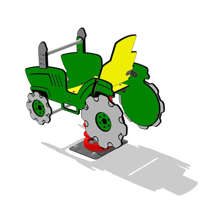 Vippehuske Traktor Vippe til barnehager og lekeplasser 