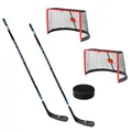 Ishockeypakke for private 2 mål | 2 ishockeykøller | 1 puck