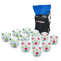 Junior Fotballsett (12 baller+ bag) Lek og trening | Gress eller innendørs