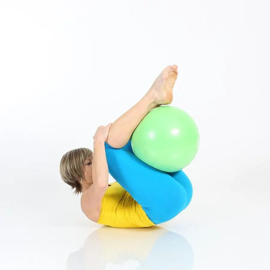 Pilatesball Togu Redondo Plus 38 cm | 500 g | Limegrønn 