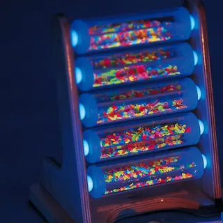UV-stige r&#248;r med granulater