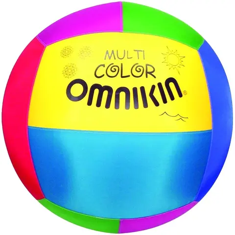 Omnikin® Multicolor ball 102 cm Superlett ball med sterkt trekk