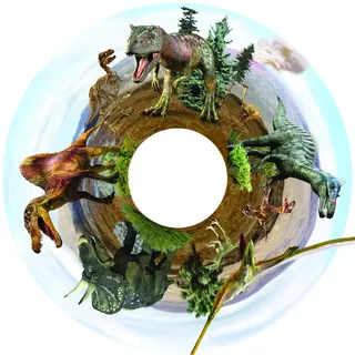 SNAP effekthjul dinosurer Til Opti Solar og Snap projektor