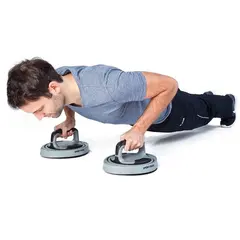 Push-Up Bars Twister Roterende push-ups h&#229;ndtak