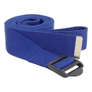 Yoga Strap 1,82 m | Bl&#229; Yogabelte i bomull