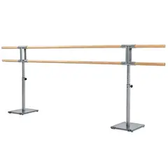 Frittst&#229;ende Ballettbarre - Giselle 2 &#224; 200 cm | h&#248;ydejustering | m/hjul