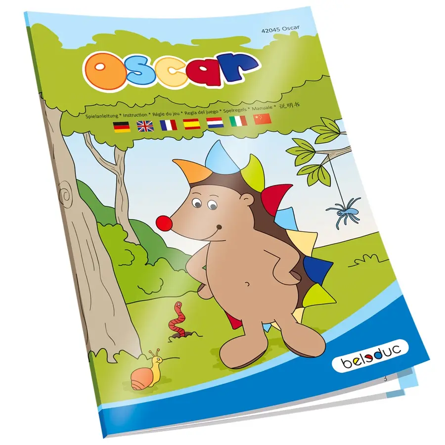 Bamse - Pinnsvinet Oscar Taktil, visuell og auditiv 