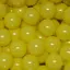 Fargeblandet baller til ballbasseng 7,5 cm | 500 stk | Gul 