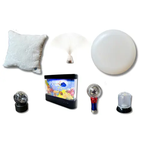 Lys kit small Sett med 7 sensoriske lys