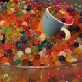 Taktil lek - slimete baller