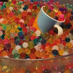Taktil lek - slimete baller
