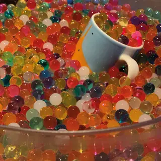 Taktil lek - slimete baller
