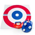 Curling New Age Komplett Curlingsett med 8 steiner og m&#229;lfelt