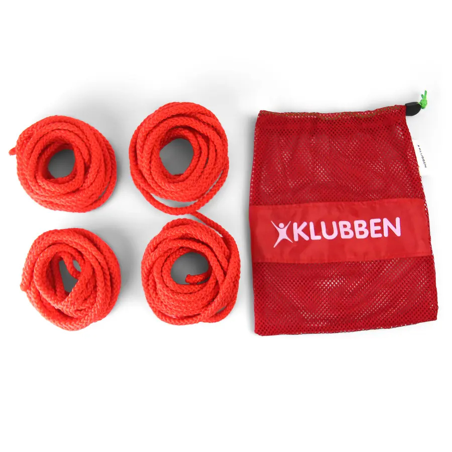 Slengtau 4,8 meter Sett med 4 i oppbevaringsbag 