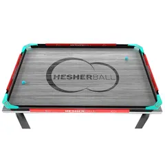 Hesherball Gj&#248;r om bordet til et spillebord