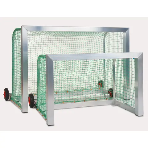 Minim&#229;l helsveiset veltesikkert 180x120 Robust alu fotballm&#229;l | 10 cm masker