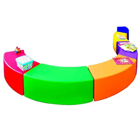 Soft-Lounge Sittesett B&#248;lge Sitte- og lekeelement i ett