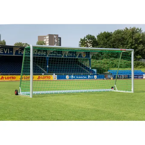 Fotballm&#229;l 5x2 m Safety helsveiset 7&#39;er m&#229;l | Med hjul | SimplyFix