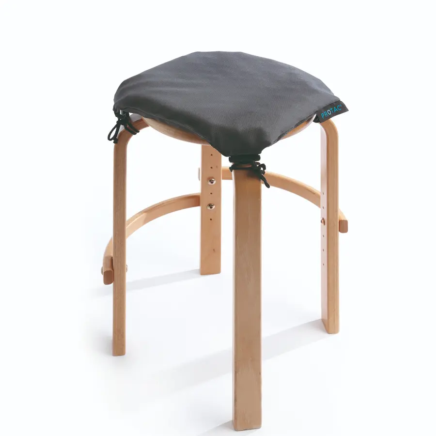Protac Kulepute® til stol med fire ben 38 mm | 30x30 cm sittepute med kuler 
