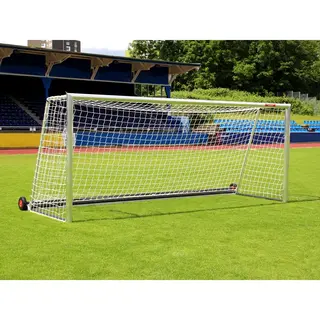 Fotballmål 7,32x2,44 m Safety helsveiset 11'er mål | Med hjul | SimplyFix