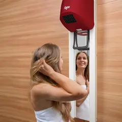 Hårføner REZ Beluga V/S Varmluftsføner m/høydejustering og speil