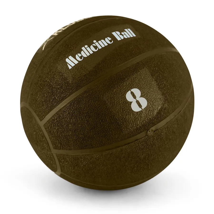 Medisinball Klubben 8 kg ø 23 cm | Gummiball med godt grep 