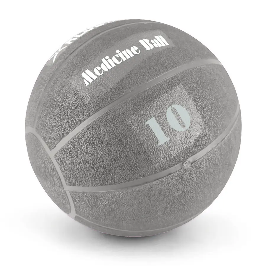 Medisinball Klubben 10 kg ø 23 cm | Gummiball med godt grep 