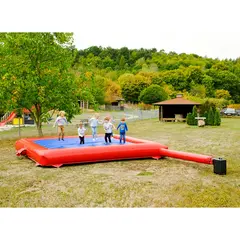 Airtramp 5x5 m Hoppepute | Hoppeslott