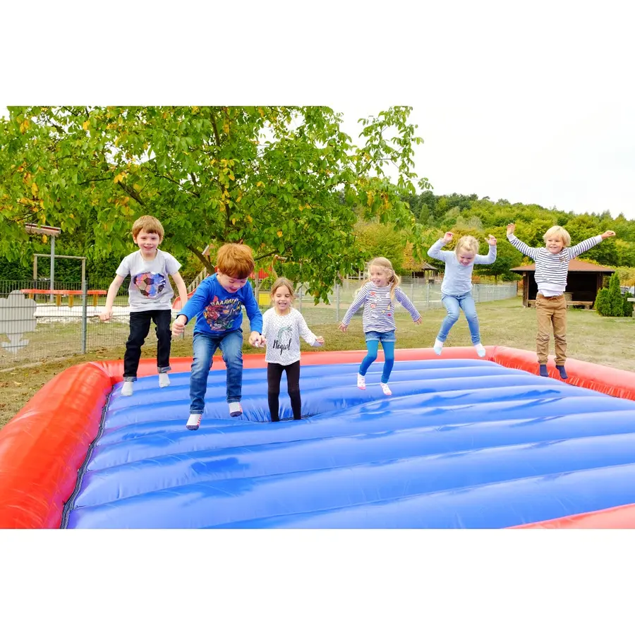 Airtramp 6x6 m Hoppepute | Hoppeslott 