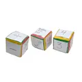 Aktivitetsterninger 14 cm 3 stk terninger med plastlomme