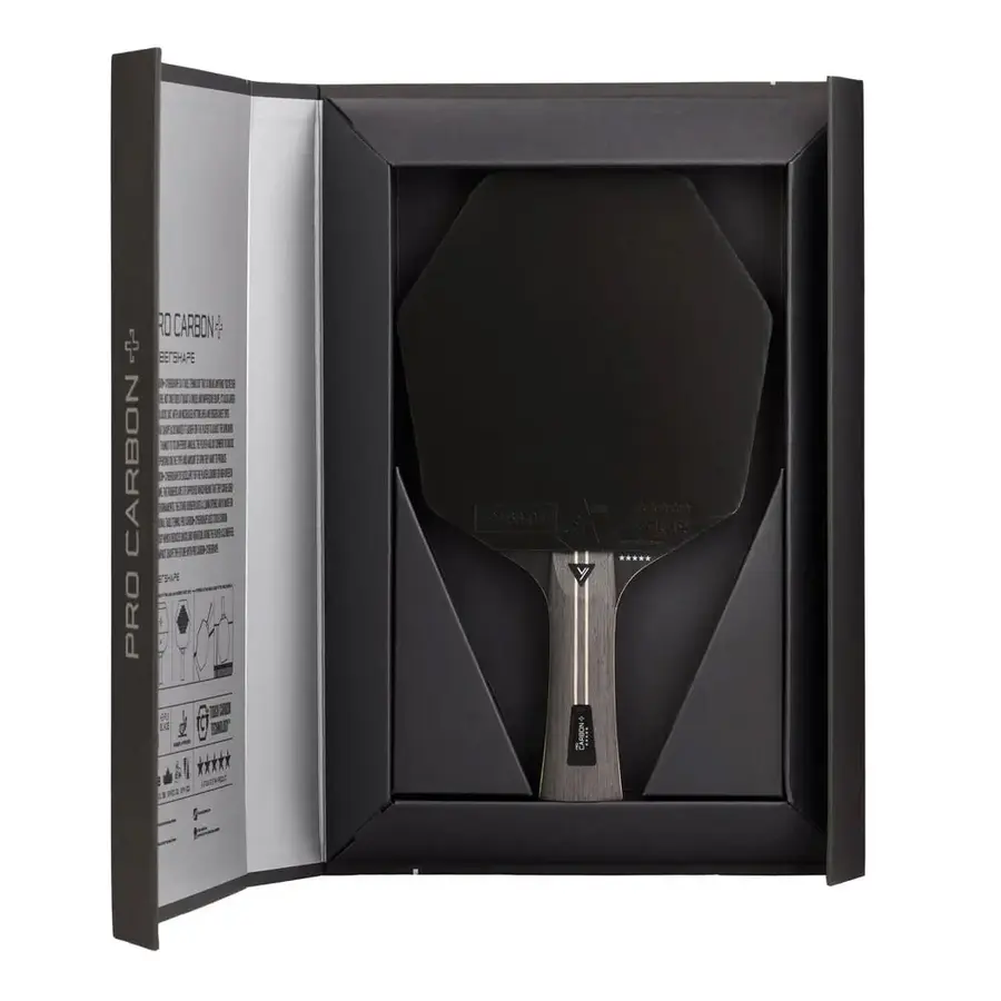 Bordtennisracket Stiga Pro Carbon Plus ITTF godkjent | 5 stjerner 