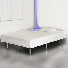 Vannseng med musikk og vibrasjoner 140cm Bentisokkel | Massasje | Bluetooth | Kab