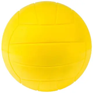 Softball PU-skum 19 cm gul Myk volleyball med meget god sprett