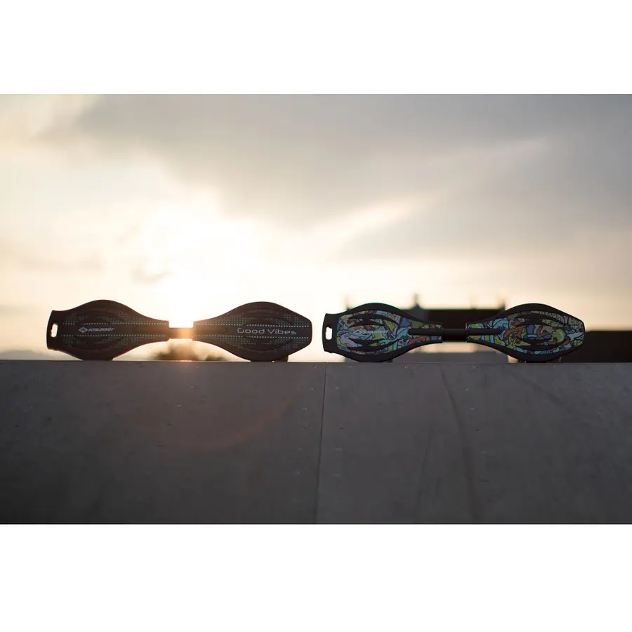 Schildkröt Waveboard Ocean Drive Rullebrett | Good Vibes | Fra 8 år 