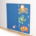 Veggpolstring med speil 120 x 60 x 4 cm
