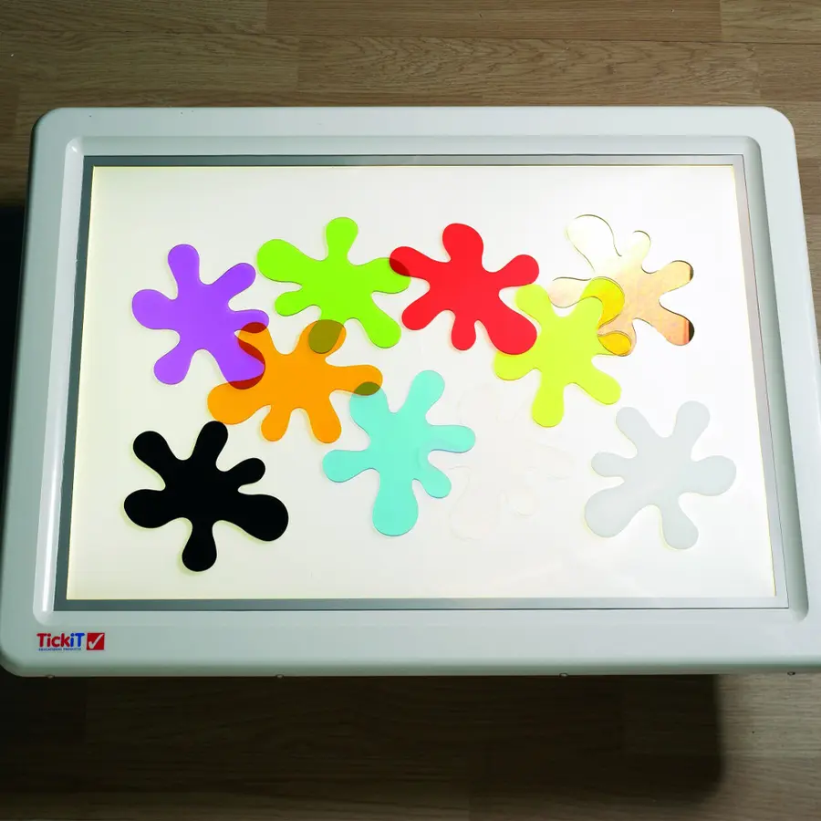 Klatter til lysbord 