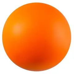 Softball PU-skum 18 cm orange Myk spillball med god sprett