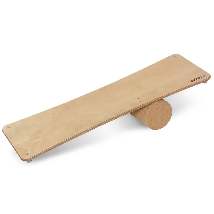 Balansebrett Pedalo Rola-Bola Natural Balansetrening | 99 x 33 x 1,5 cm 