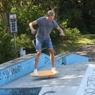 Balansebrett Pedalo Rolling Board Vippebrett | 78 x 43 cm