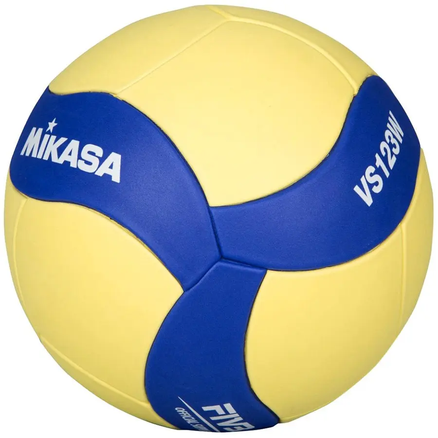 Volleyball Mikasa VS123W-SL Str. 5 | Lett ball | Fra 6 år+ 